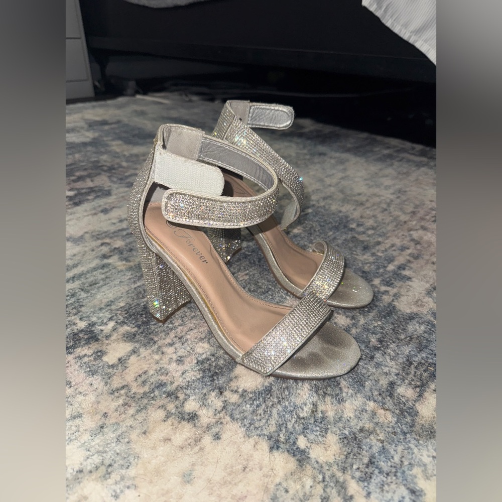 Rhinestone heels